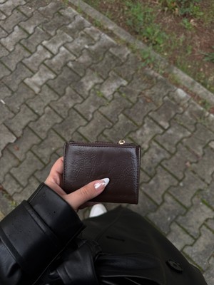 Kadın Rugan Deri 10 Bölmeli Cüzdan