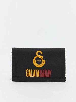LC Waikiki Siyah Galatasaray Baskılı Erkek Çocuk Cüzdan  (S6)