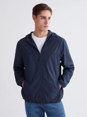 LC Waikiki Standart Kalıp Kapüşonlu Erkek Yağmurluk  (S6)