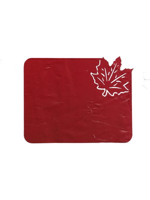 Life Bag Keçe Amerikan Servisi Kırmızı Yaprak