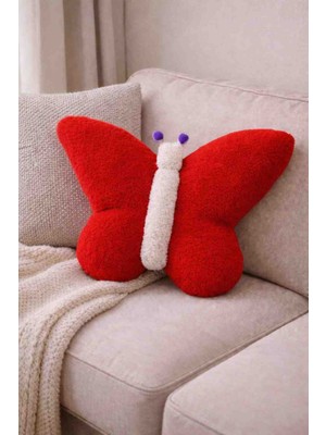Beta Tasarım Dekoratif Kelebek Yastık