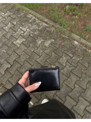 Kadın Rugan Deri 10 Bölmeli Cüzdan