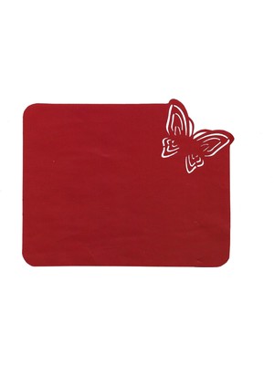 Life Bag Keçe Amerikan Servisi Kırmızı Kelebek