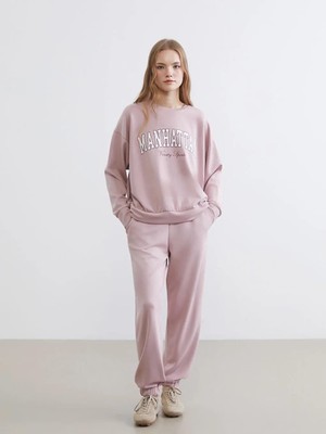 LC Waikiki Pembe Soft Touch Kadın Jogger Eşofman Altı  (S6)