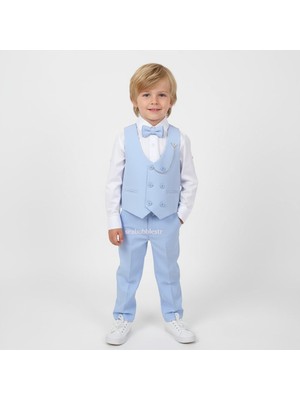 Seabubbles Papyonlu Yelekli Erkek Çocuk Takım Elbise   ST09666