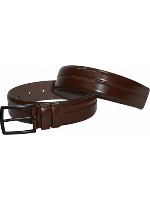 Dynamo Erkek Suni Deri Kemer Kumaş Pantolon Için BGL-ST05160