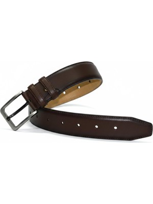 Dynamo Erkek Suni Deri Kemer Kumaş Pantolon Için BGL-ST05163