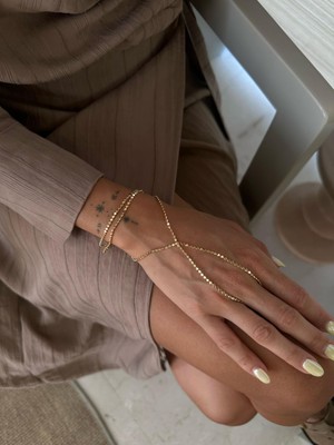 Busradan Design Gold Renk Ithal Vıp Ezme Şahmeran