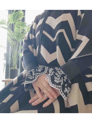 Firuz Rukye siyah gipurlu lastikli Kolluk