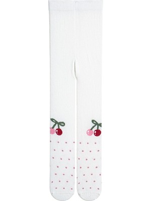 Hellobaby Hellobaby Kız Bebek Külotlu Çorap Meyve Baskılı None