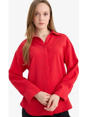 DeFacto Relax Fit Basic Gömlek G9138AX26SP