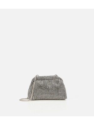 Hotiç 03CAH308950A100 KADIN Siyah Taşlı Portföy Çanta