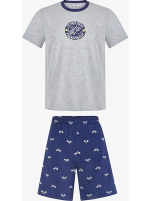 Penti Erkek Renkli Boardwalk Track Pijama Takımı