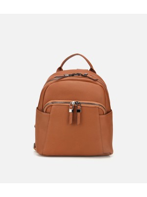 Hotiç 03CAH287230A370 KADIN Deri Taba Sırt Çantası