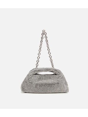 Hotiç 03CAH309010A210 KADIN Lame Taşlı Portföy Çanta