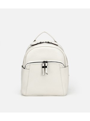 Hotiç 03CAH287230A310 KADIN Deri Bej Sırt Çantası