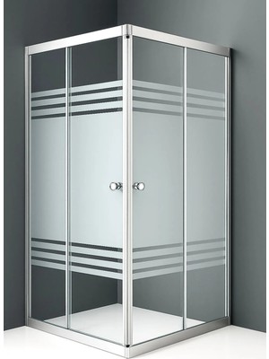 Durul Duşakabin Kare Desenli