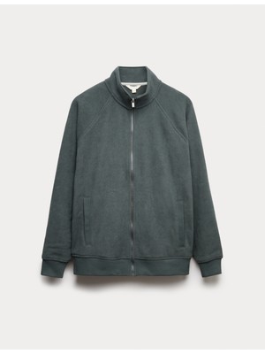 Marks & Spencer Yüksek Yaka Fermuarlı Hırka