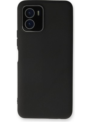 Pazarcan Y15S Kılıf Lansman Glass Kapak - Siyah