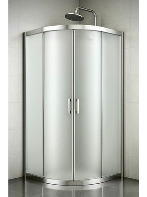 Durul Duşakabin Oval Parlak 5mm Buzlu Yükseklik 190 cm