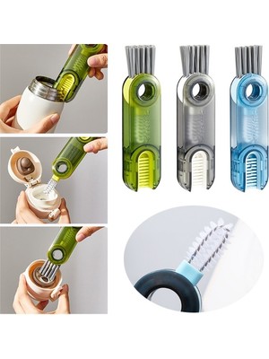 İsmiyle Al 3 Fonksiyonlu Çok Amaçlı Temizleme Fırçası