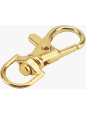 Orhan Çanta 50 Adet Paris Anahtarlık Kancası Gold