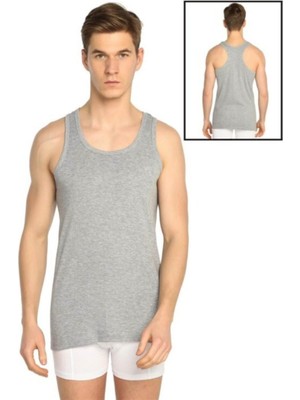 Tutku Erkek Gri Ribana Spor Atlet 3'lü-Gri-M