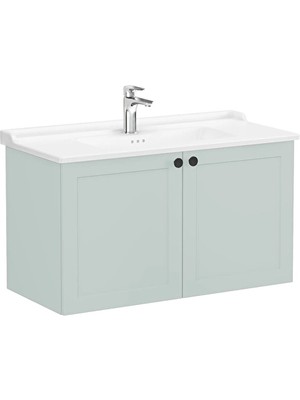 Vitra 68749 Root Classic Lavabo Dolabı + 66903 Base Aynalı Banyo Dolabı