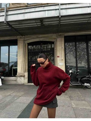 Balıkçı Yaka Boğazlı Kazak