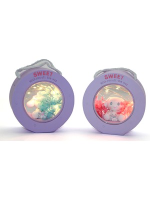 Ttt Polyester Hello Kitty Cinnamoroll Masa Üstü Lamba