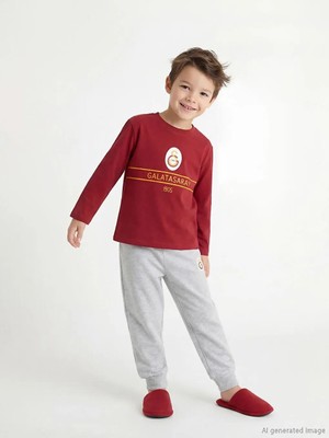 LC Waikiki Galatasaray Baskılı Erkek Çocuk Pijama Takım  (S6)
