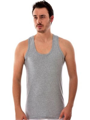 Tutku 118 Erkek Ribana Spor Atlet 6lı Yeni Sezon-Gri-S