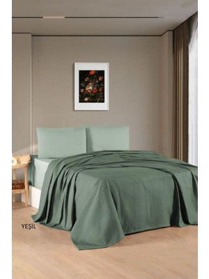 Bella Home Kristal Tek Kişilik Pike Takımı - %100 Pamuk