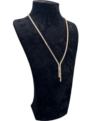 Megass Dekor Süet Kumaş Elisia Manken Siyah Renk 32/15 cm Kolye Gerdanlık Takı Sergileme Mankeni