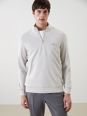 Lc Waikiki Yeni Sezon Dik Yaka Erkek Sweatshirt
