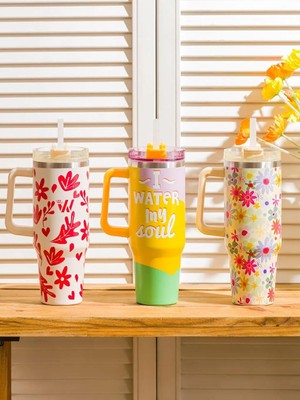 LC Waikiki Baskılı Pipetli Matara 1500 ml  (S6)