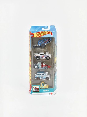 LC Waikiki Hot Wheels Beşli Araba Seti Tooned JBJ85  (S6)