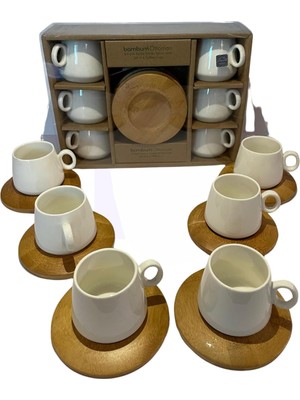 Braventa Collection Bambum Kahve Fincan Takımı (6 Lı)