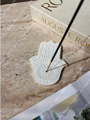 Elmessa 2'li Dekoratif Fatıma'nın Eli Tütsülük,şans Bereket Mutluluk