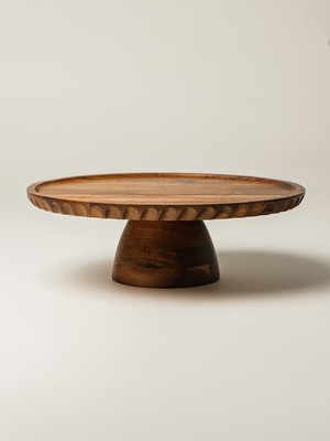 Minihol Yuna Akasya Pasta Standı (9 x 28 Cm)