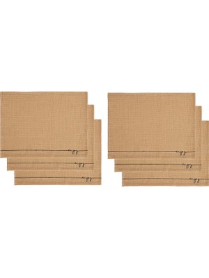 Braventa Collection 6'lı Enjoy Jüt Seti 45 x 35 cm