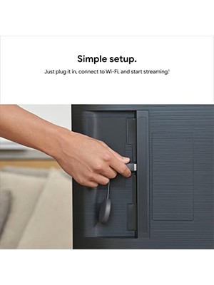 Braventa Collection Google Chromecast, HDMI Kablolu Yayın Akışı Cihazı, Yayın Gösterileri, Müzik, Fotoğraflar, Netflix,