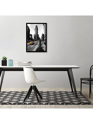 Americanflat Siyah 11X17 Resim Çerçevesi - Parlak Pleksiglaslı Ince Bordürlü Fotoğraf Çerçevesi - Yatay Veya Dikey Görüntü Formatı Için Asma Donanımlı Duvar Resim Çerçevesi