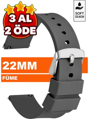 Trendburada Huawei Watch Gt Gt2 Gt3 Gt4 Gt5 Pro 46mm Xiaomi Redmi Watch 5 Active-Lite Saat Uyumlu 22mm Silikon Saat Kordonu Kayışı TB1