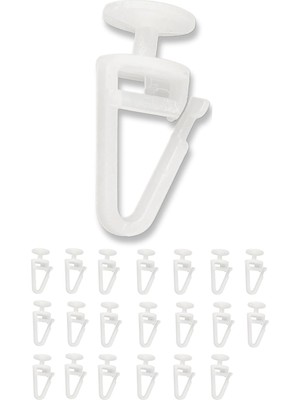 Braventa Collection Kilitli Perde Düğmesi Kaliteli 20 Adet