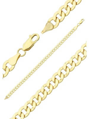 İryum Gurmet Altın Zincir Bileklik-14 Ayar