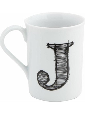 Braventa Collection 04A+P016099 Harf Kupa Kupa, Porselen