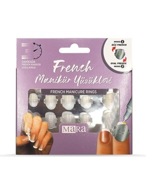 Braventa Collection Kozmetik IMM219.022 French Manikür Yüzükleri Klasik Model