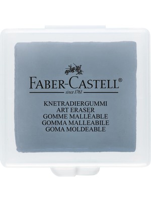 Braventa Collection Yoğurulabilir Sanat Silgisi Gri, Yumuşak Düzeltmeler Için Ergonomik Şekilli Kaliteli Silgi, Leke ve