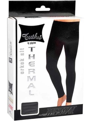 Tutku Erkek Thermal Tayt-Sıyah-S/m